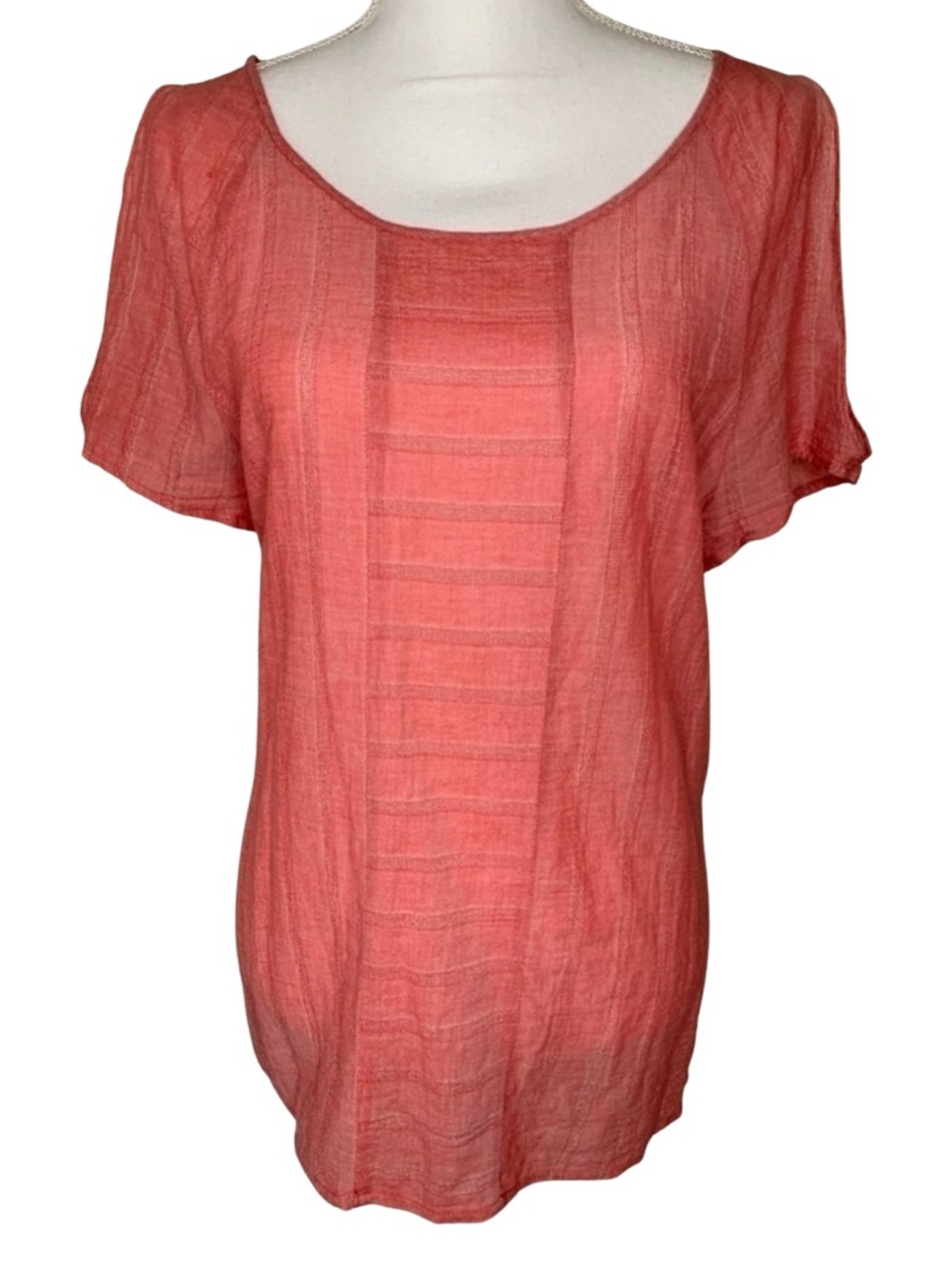 Two By Vince‎ Camuto Women Boho Top Blouse Size Small 99% Cotton
